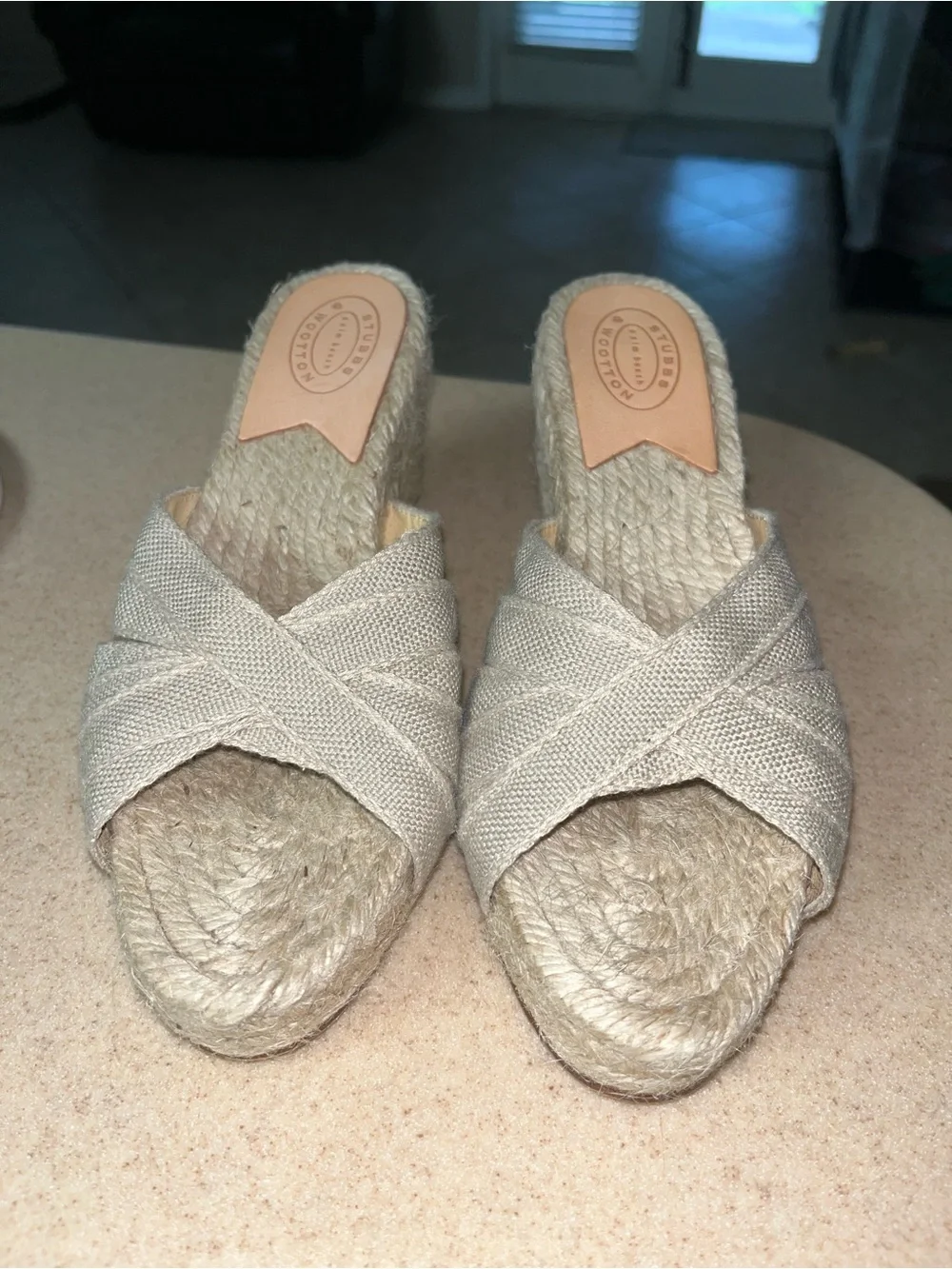 Stubbs & Wootton Crudo Kelly espadrille wedge sandals 36 - 6